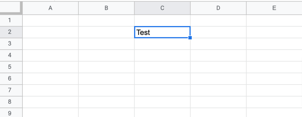 Get range using cell index and set value